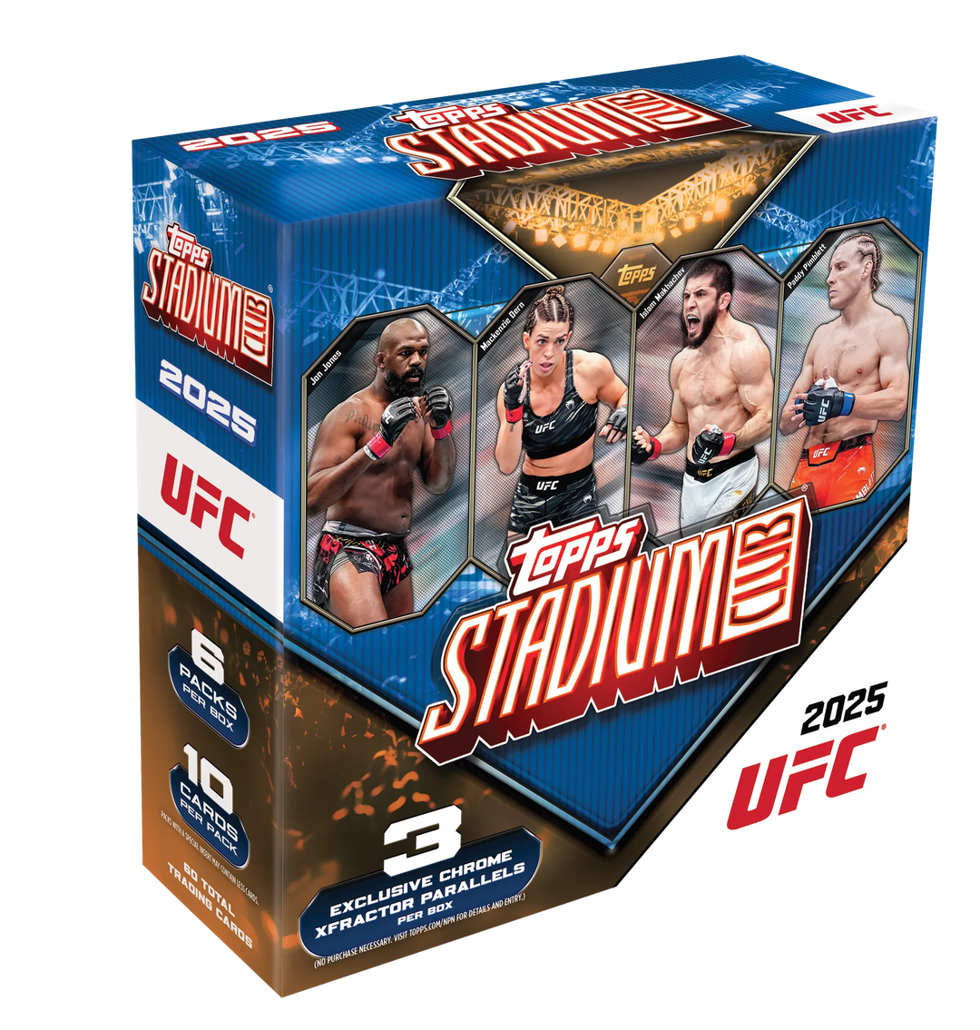 2025 Topps Stadium Club UFC Mega Box