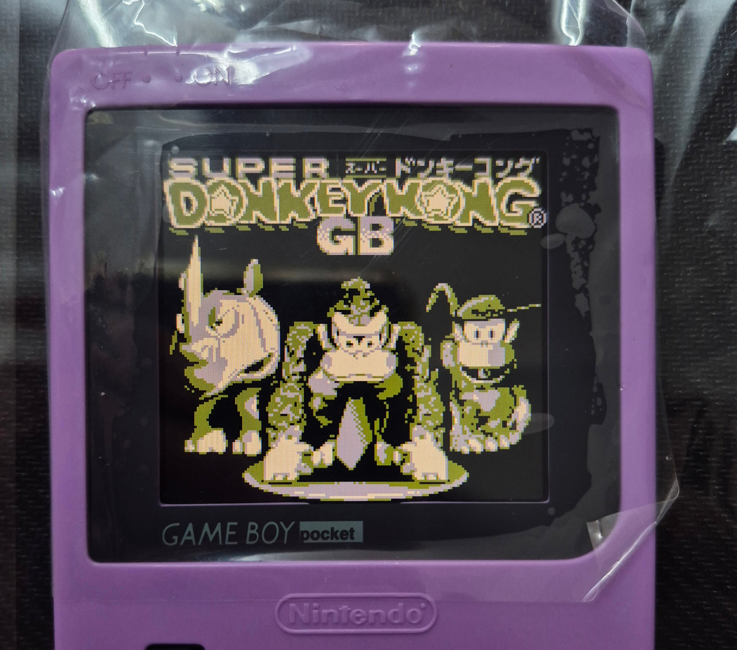 Nintendo Game Boy Pocket. Backlight 🚀 (IPS LCD Multi Colour Screen)Lilac/Lavender Case