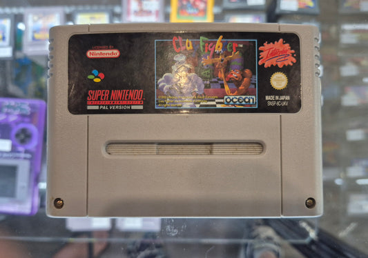 ClayFighter Super Nintendo SNES AUS PAL Game Cart Tested VGC RARE