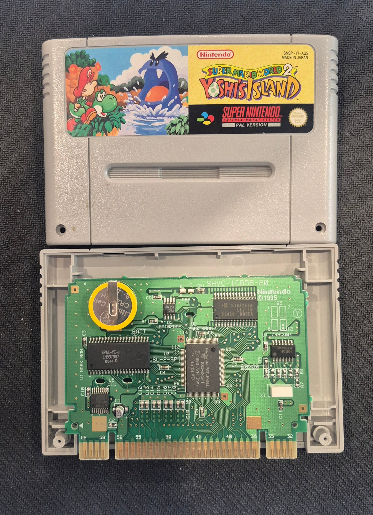 Super Mario World 2: Yoshi's Island for Super Nintendo AUS PAL SNES New Save Battery