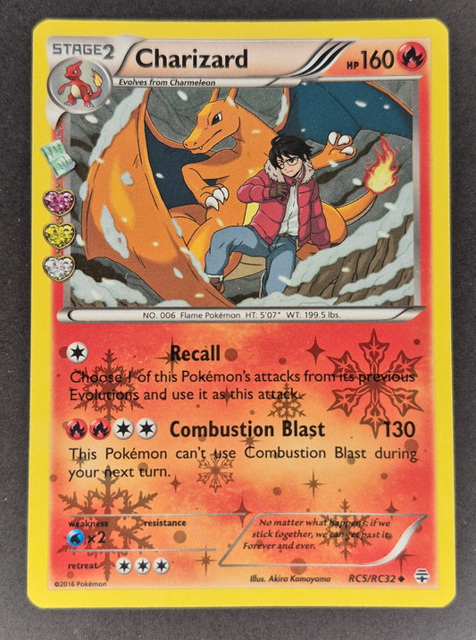 Charizard RC5/RC32 XY Generations Pokemon 2016 Radiant Collection Holo NM