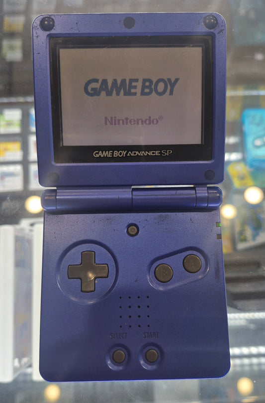 Original Nintendo Gameboy Advance SP Blue in Good Condition,  Tested Inc.charger.