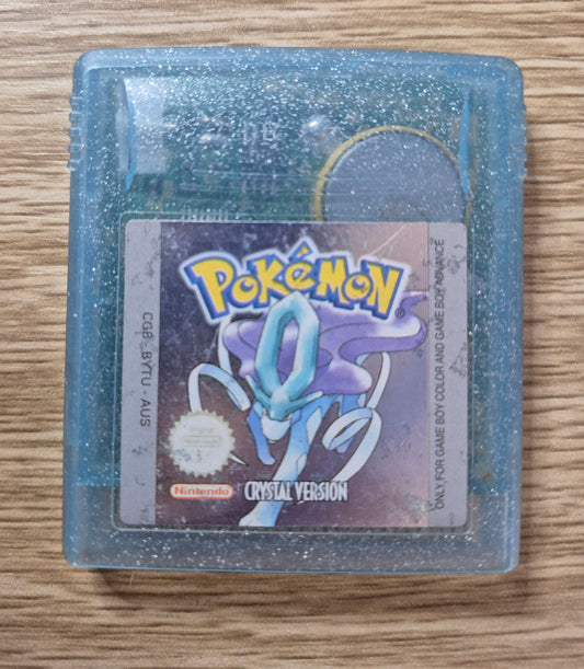 Nintendo Gameboy Color Pokemon Crystal Version AUS PAL TESTED NEW Save Battery(1)