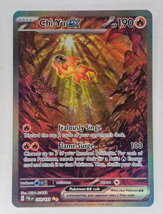 2023 Pokémon Paldea Evolved 259/193 Chi-Yu EX SIR NM