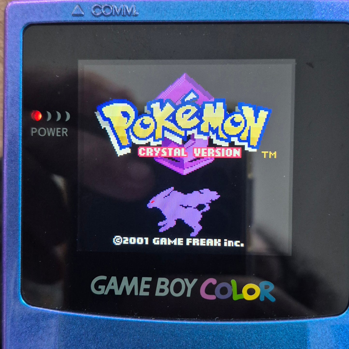 Nintendo Gameboy Color Pokemon Crystal Version AUS PAL TESTED NEW Save Battery(2)
