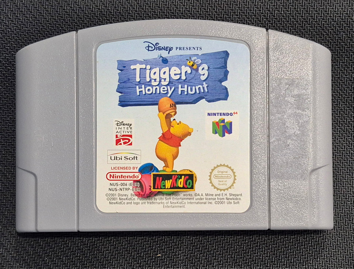 Tigger's Honey Hunt (Nintendo 64, 2000) N64 EUR PAL Tested