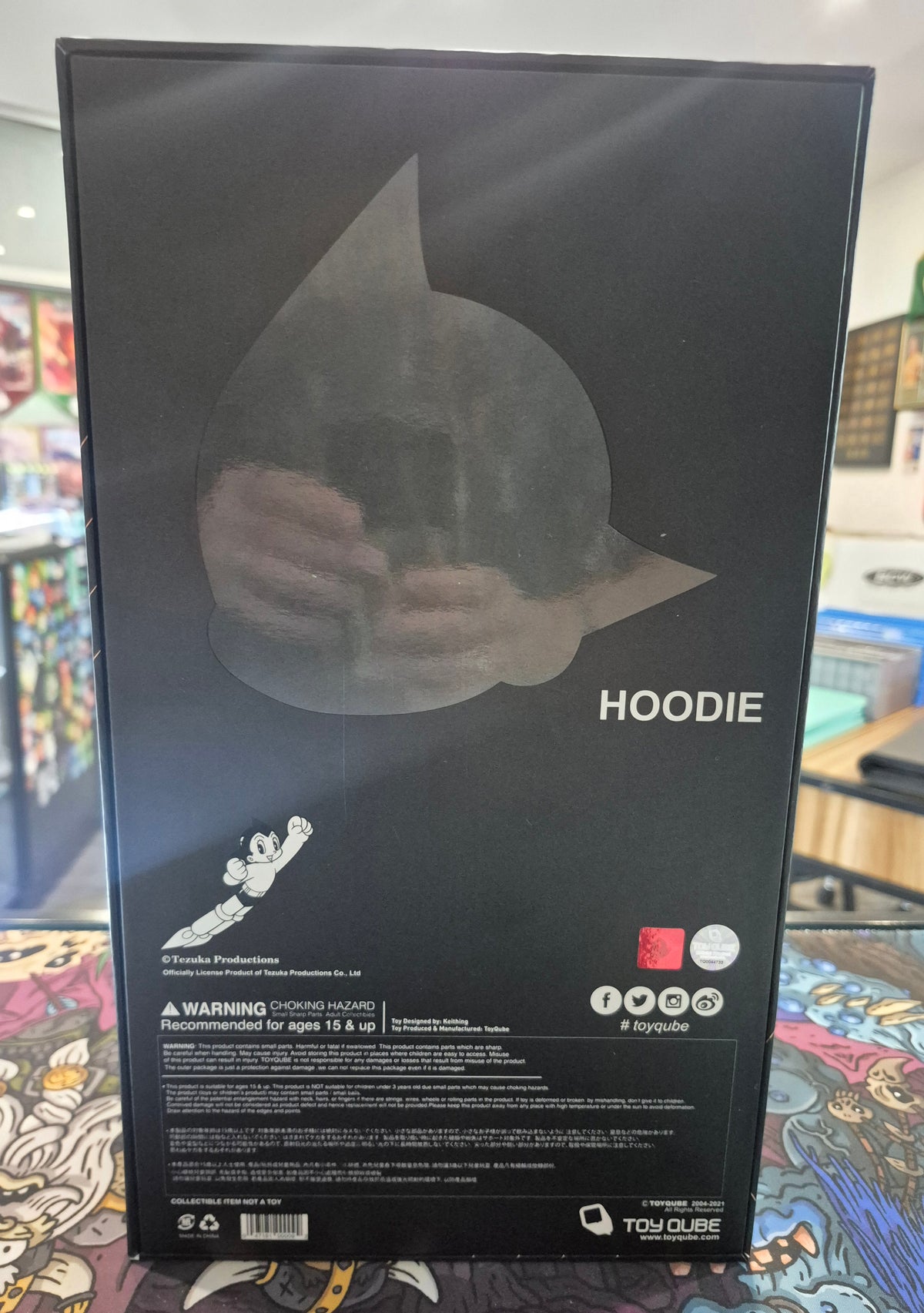 TOYQUBE Astro Boy Chrome Hoodie ROSE GOLD 12 Inch Figure ONLY 150 MADE!