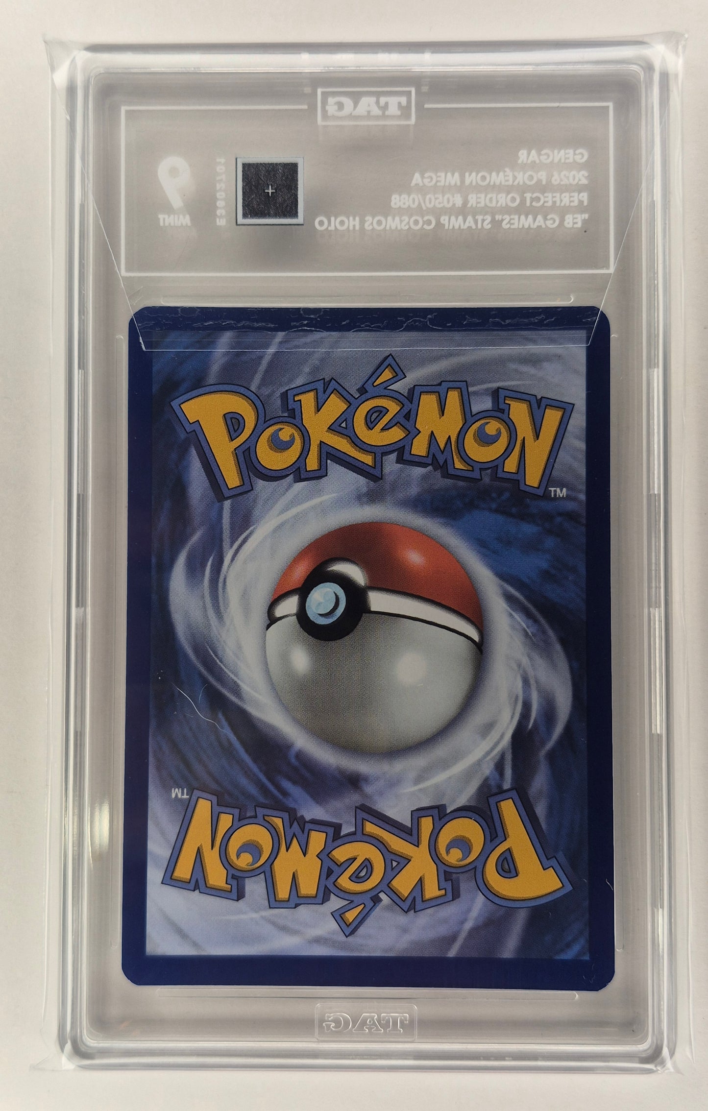 2026 Pokemon  Gengar 050/088 EB Games Exclusive Cosmos Holo Promo TAG 9 Mint