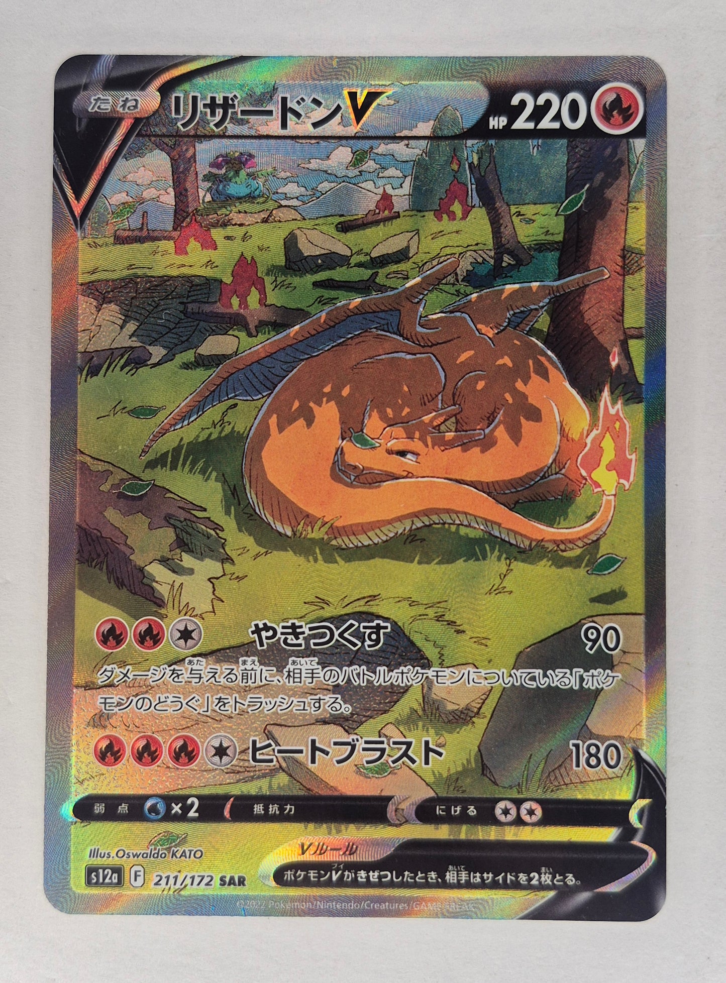Charizard V 211/172 Special Art Rare VSTAR Universe Pokemon Japanese LP