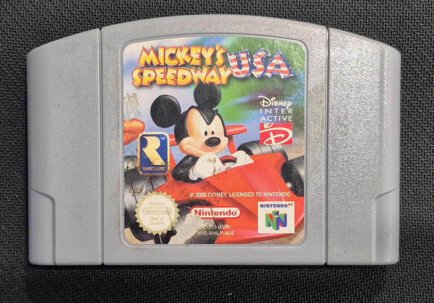 Mickey’s Speedway USA - Rareware Nintendo 64 - Genuine - PAL -🔥HOT GAME🔥Tested