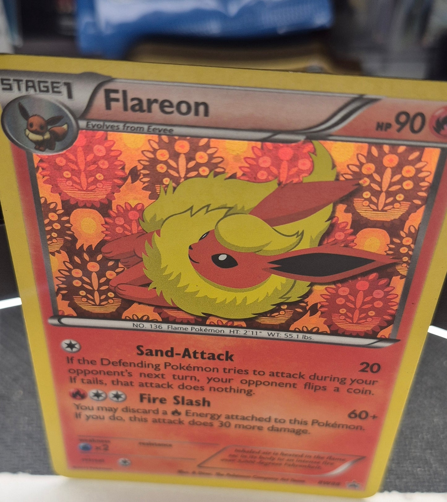 Flareon BW88 - Black & White Promo Holo Pokemon TCG MP