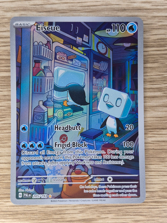 Eiscue 205/193 Illustration Rare Paldea Evolved - Pokemon TCG