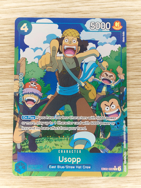 One Piece 2025 Usopp Alternate Art Anime 25th Collection EB02-022