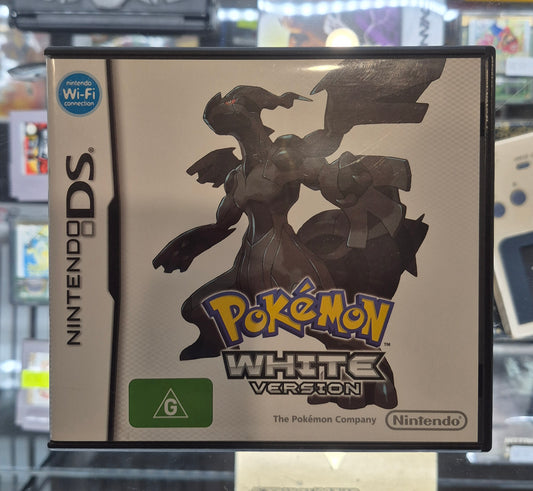 Pokémon White Version Nintendo DS Game Complete with Manual & Inserts AUS PAL Tested