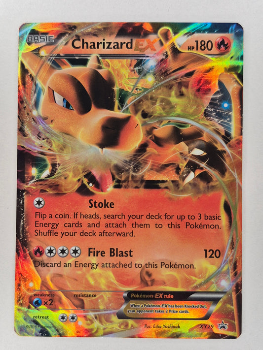 Charizard EX XY29 XY Black Star Promo Holo Pokemon Card LP