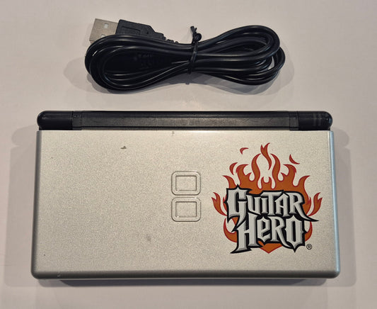 2006 Nintendo DS lite Guitar Hero Console in Excellent Condition with USB Charger