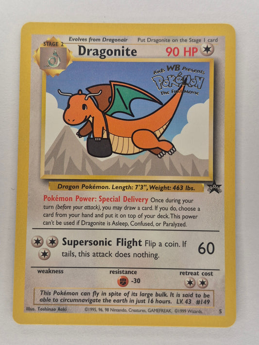 1999 Dragonite (Movie Promo) 05/53 WOTC Promo Regular Pokemon NM