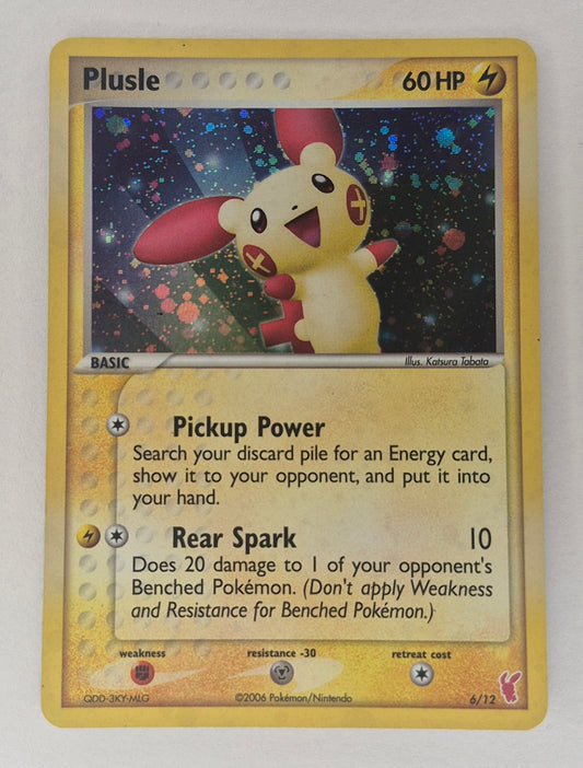 Pokemon 2006 TCG EX Trainer Kit 2: Plusle  #6/12 MP