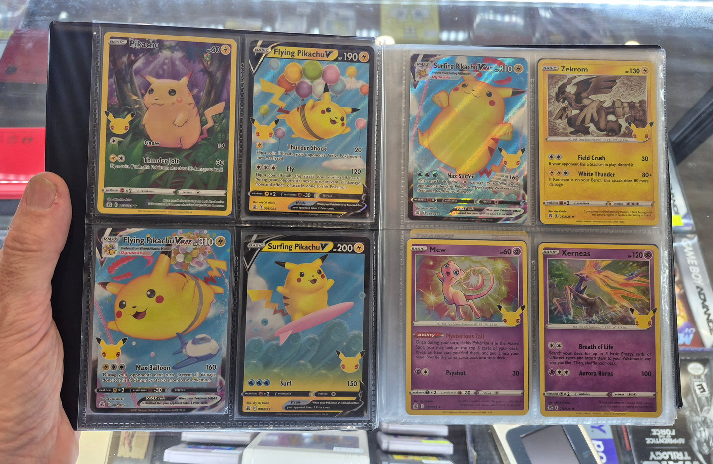 Pokemon Celebrations Complete Set 25+25 include's 10 promos + binder.NM SET