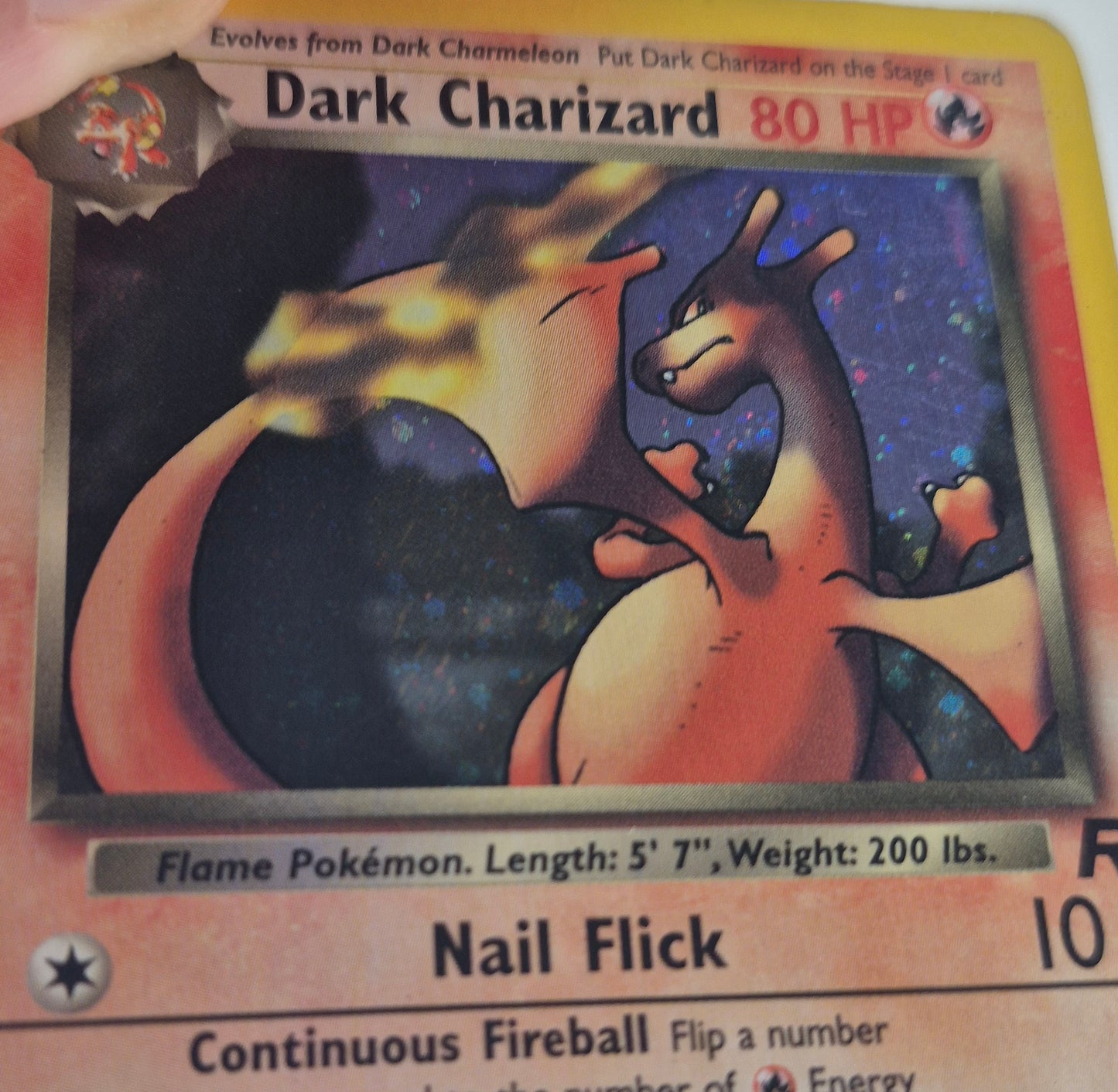Dark Charizard 4/82 Pokemon Team Rocket Unlimited Holo - HP