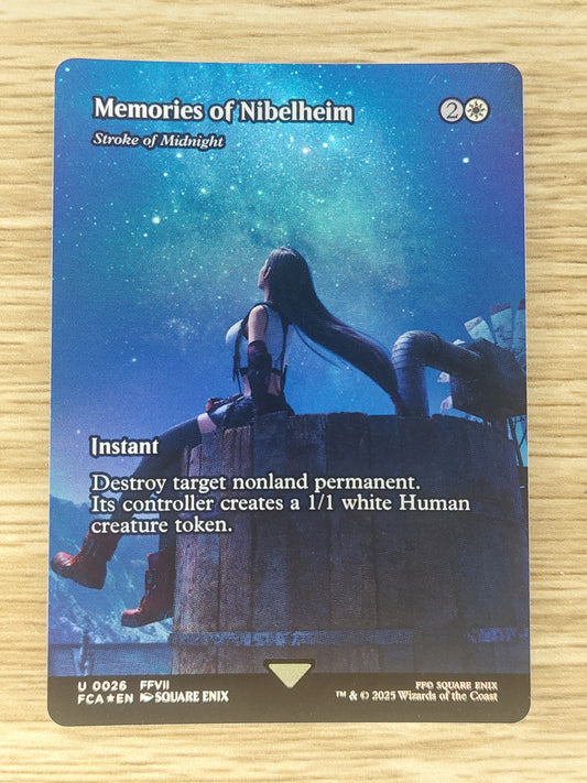 MTG: Final Fantasy Memories of Nibelheim 0026 (Borderless) Uncommon MTG TCG Holo