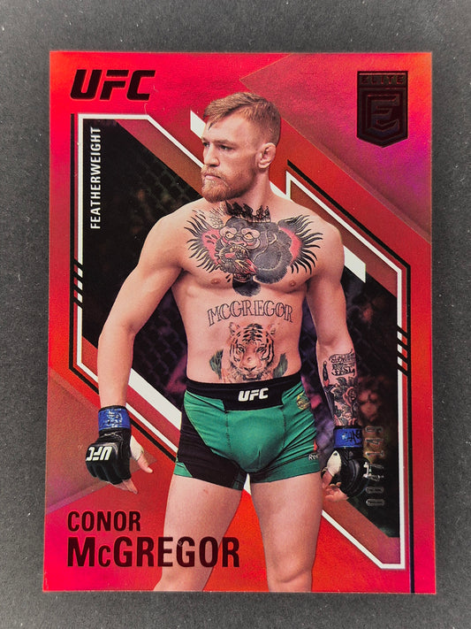 2021 Chronicles Elite UFC Conor McGregor Red Parallel 084/149 NM