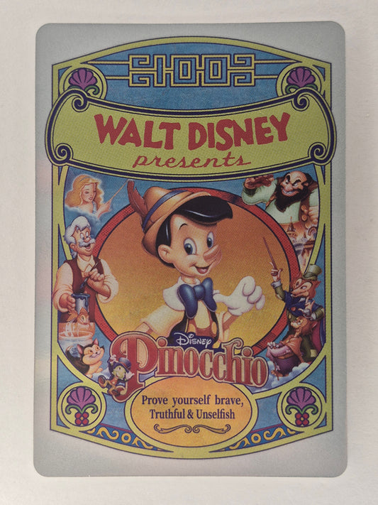 Pinocchio Disney 100 Wonder Card Collection Bandai Japan 2023 Holo