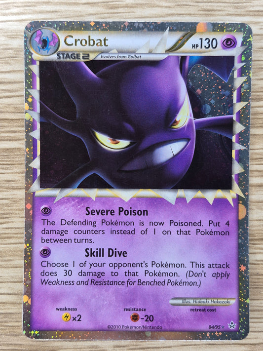 Pokémon TCG Crobat Prime Unleashed 84/95 Holo Holo Rare Prime NM