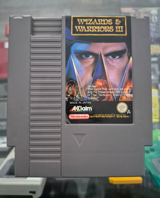 Nintendo NES Wizards & Warriors 3 Cart Tested & Cleaned
