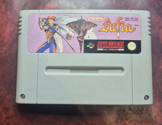 Lufia - Super Nintendo (SNES) [PAL AUS] Tested & New Save Battery in clamshell case