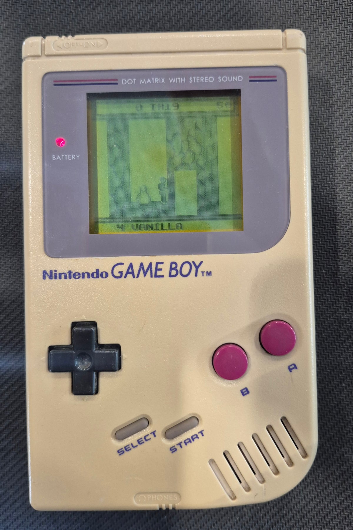 1989 Nintendo Gameboy Game Boy Original DMG-01 Original Grey Tested in Good Condition