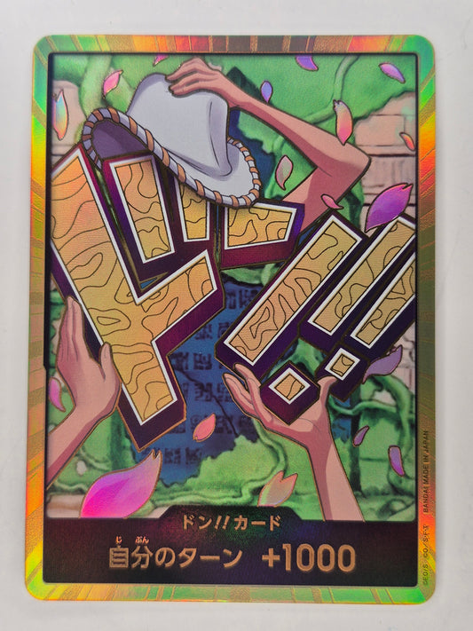 ONE PIECE Card DON!! CARD Nico Robin [Gold Foil] The Best PRB-02 Japanese