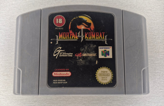 Mortal Kombat 4 - N64 / Nintendo 64 Game - EUR PAL Tested