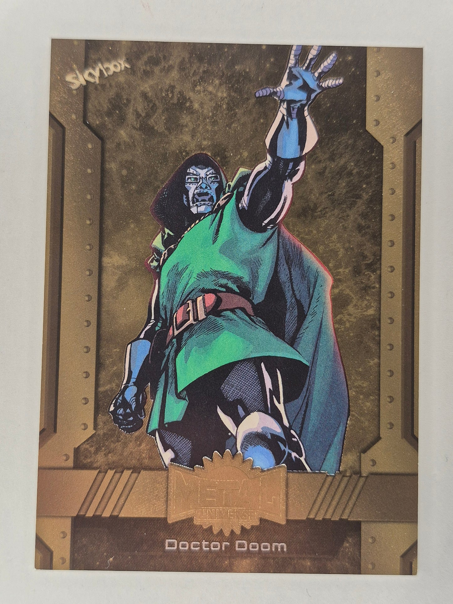 2024 Skybox Marvel Metal Universe Avengers #183 Doctor Doom Bronze 064/150 NM