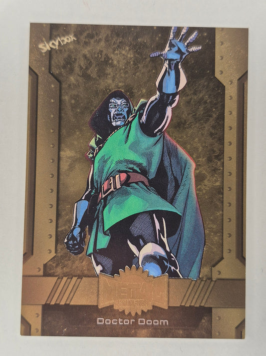 2024 Skybox Marvel Metal Universe Avengers #183 Doctor Doom Bronze 064/150 NM
