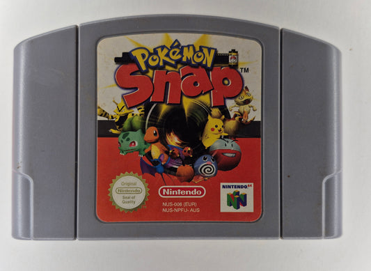 Nintendo N64 Pokémon Snap Cart,Tested & Cleaned