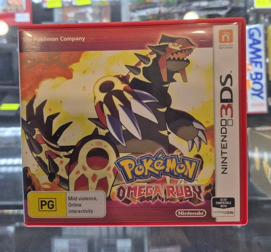 Pokemon Omega Ruby (Nintendo 3DS, 2014) Game PAL VGC CIB
