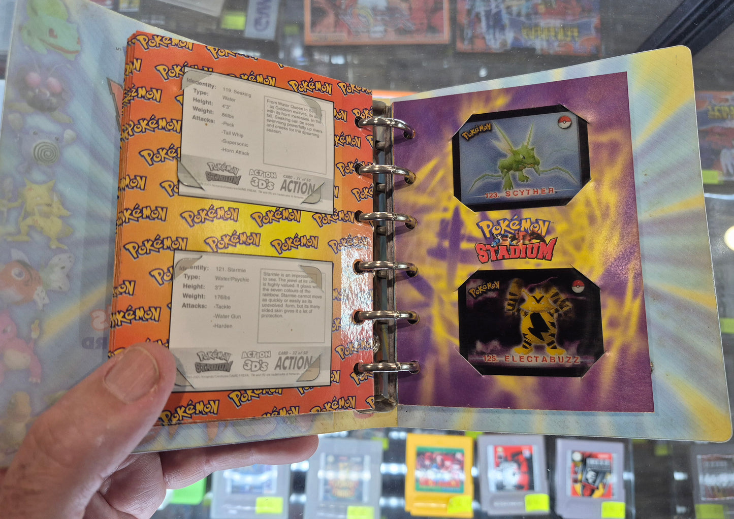 Pokemon Stadium Action 3D's Collector's Record Complete Set (51)VGC