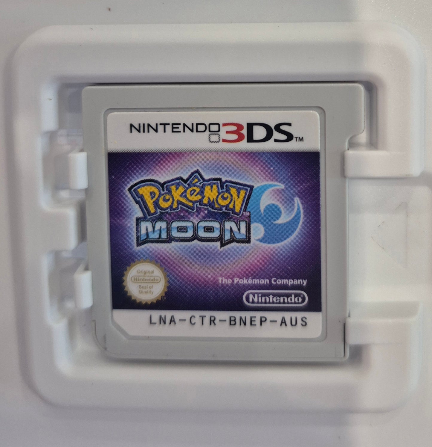 Pokemon Moon - Nintendo 3DS Game *AUS PAL* Tested in Metal Case