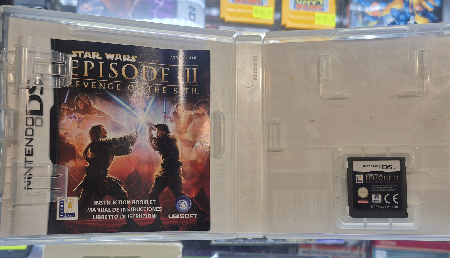 Star Wars Part Episode 3 III Revenge of the Sith DS Nintendo Video Game 2DS NDS