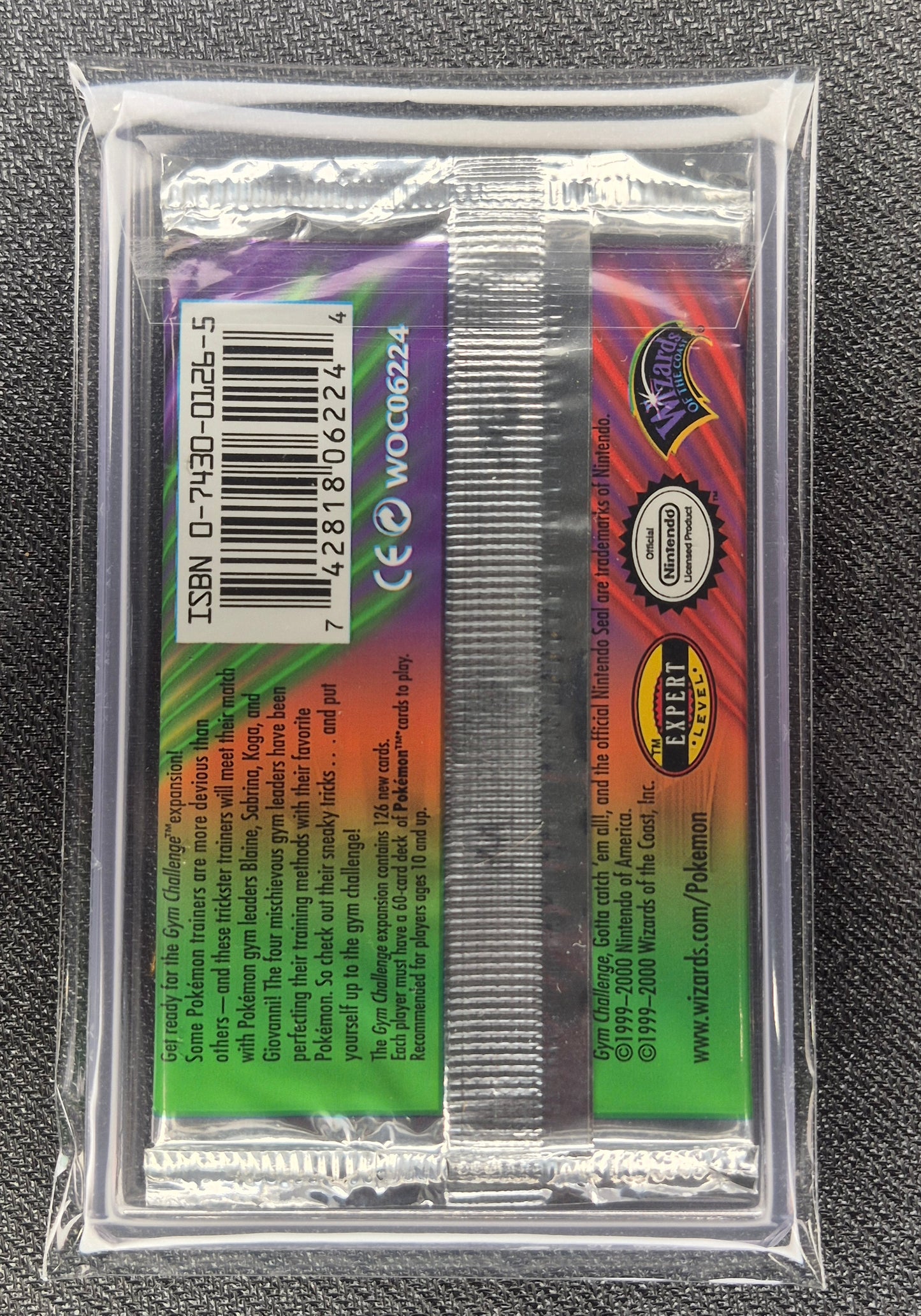 WOTC Pokemon Gym Challenge Sealed Booster Pack (light)