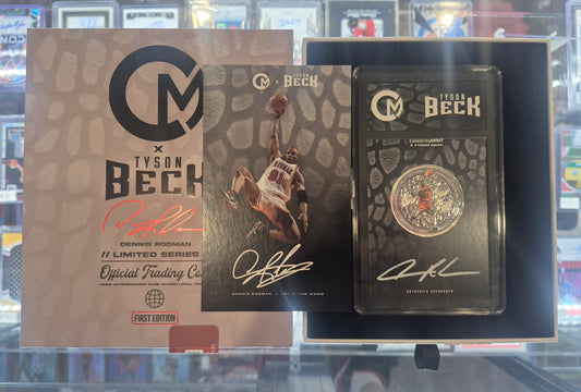Celebrity Mint X Tyson Beck Limited Series Dennis Rodman 1st Edition Silver Coin