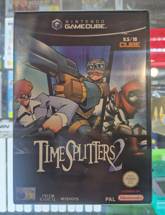 Nintendo GameCube | TimeSplitters 2 CIB With Manual | Time Splitters | AUS PAL |