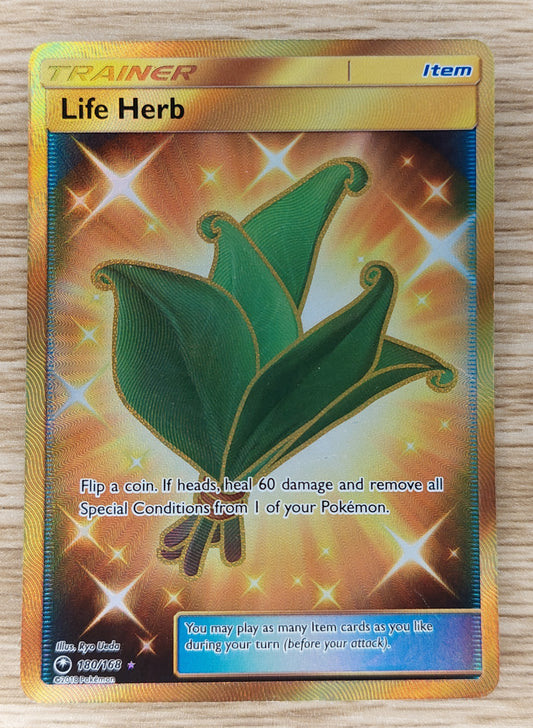 2018 Pokemon Life Herb Celestial Storm Secret Rare 180/168