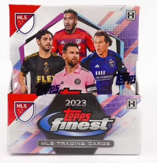 2023 Topps MLS Major League Soccer Finest Soccer Hobby Box 2 Mini-Boxes per Box