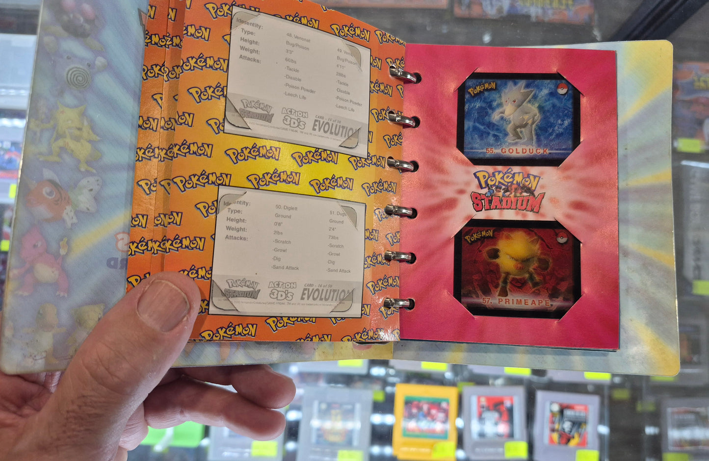 Pokemon Stadium Action 3D's Collector's Record Complete Set (51)VGC