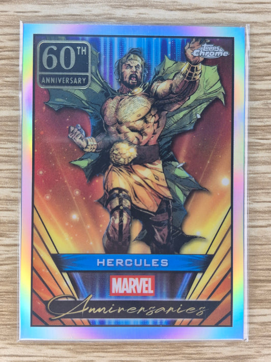 2025 Topps Chrome Marvel Anniversaries Hercules 60th #MA-3