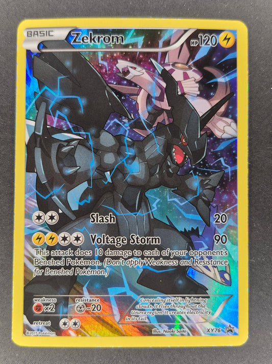 Zekrom (Full Art) #XY76 Black Star Promo Pokémon 2015 English NM