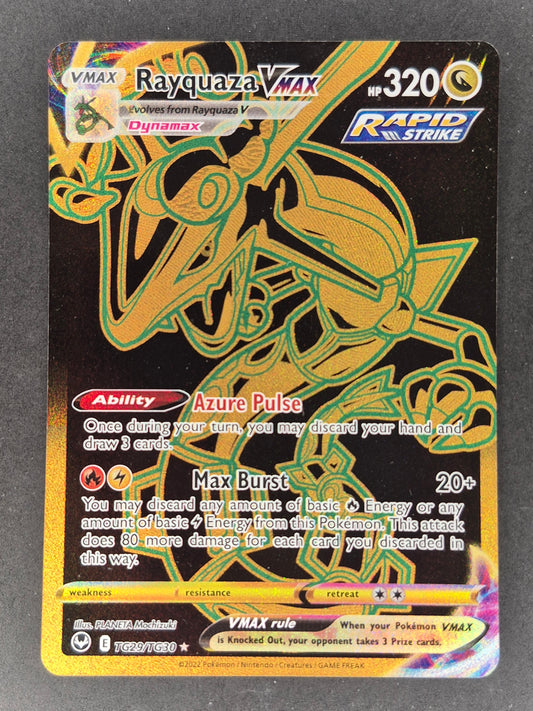 Rayquaza VMAX TG29/TG30 Silver Tempest Pokemon TCG Card NM Trainer Gallery