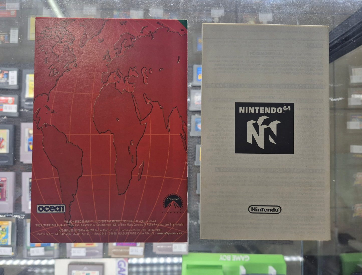 1998 Nintendo N64 Mission Impossible (EUR PAL) Complete in Box Cart Like New